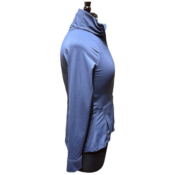 Peter Millar Women’s Stretch Performance Double Zip Navy Jacket UPF 50+ | XS - Picture 4 of 10